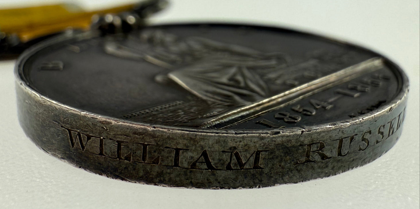Victorian - Royal Navy Baltic, China, Long Service and Good Conduct Medal Group - Russell