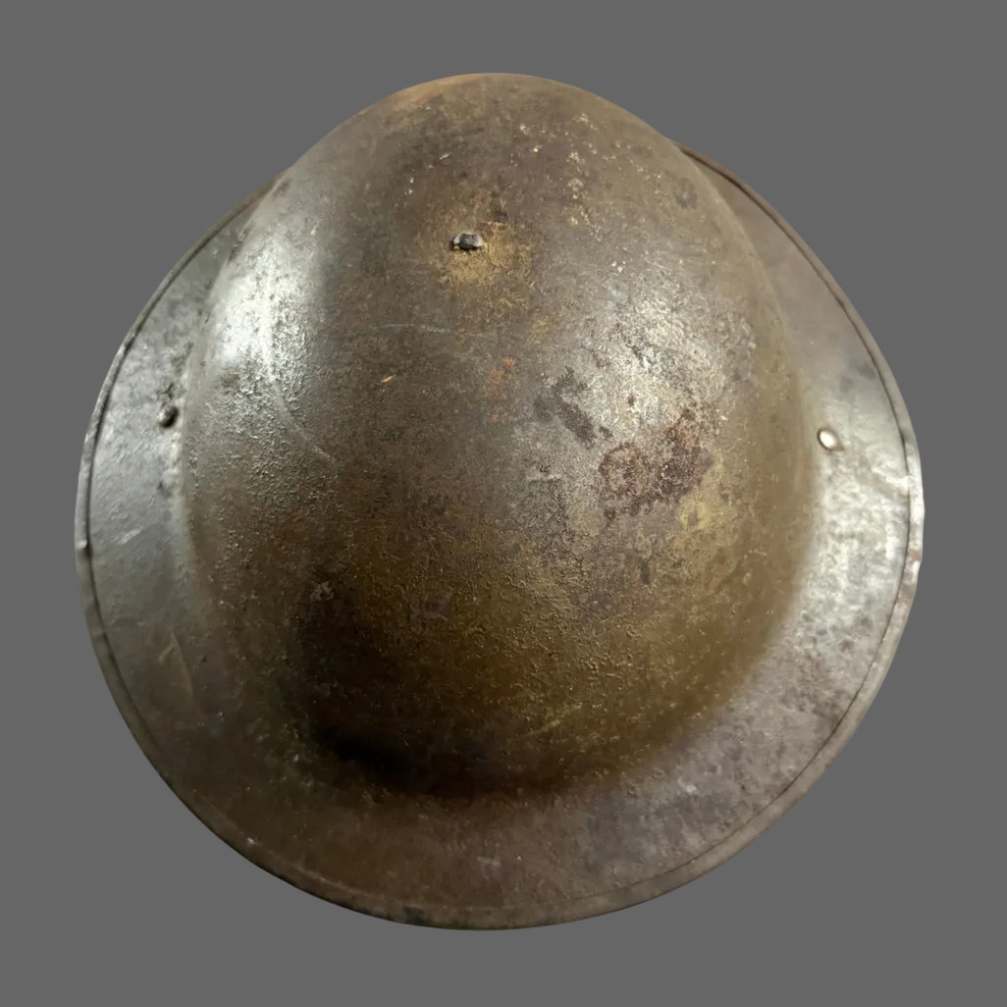 Canadian / British - WWI - Mark 1 Steel Helmet