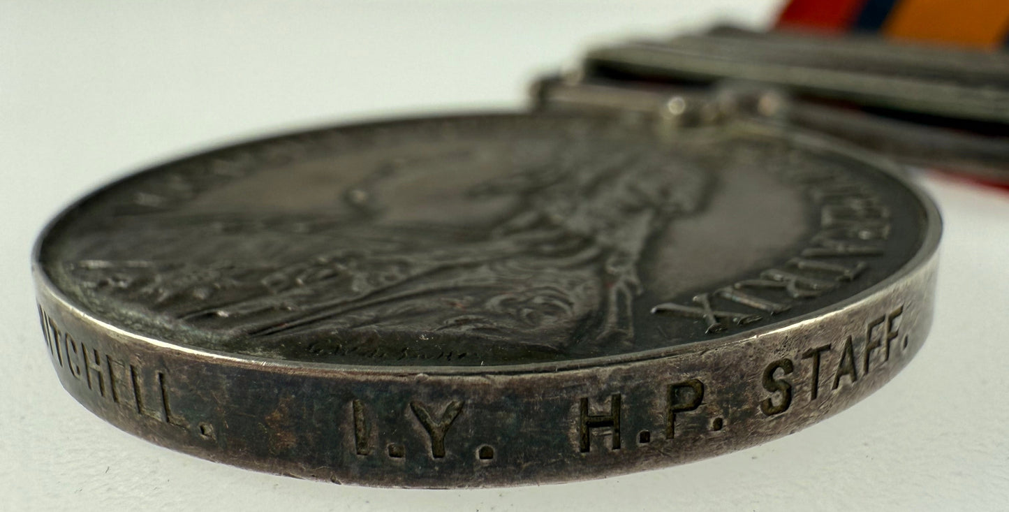 British / South Africa - Pre-WWI / WWI Medal Group to Imperial Yeomanry Hospital / Transvaal Medical Corps - Mitchell