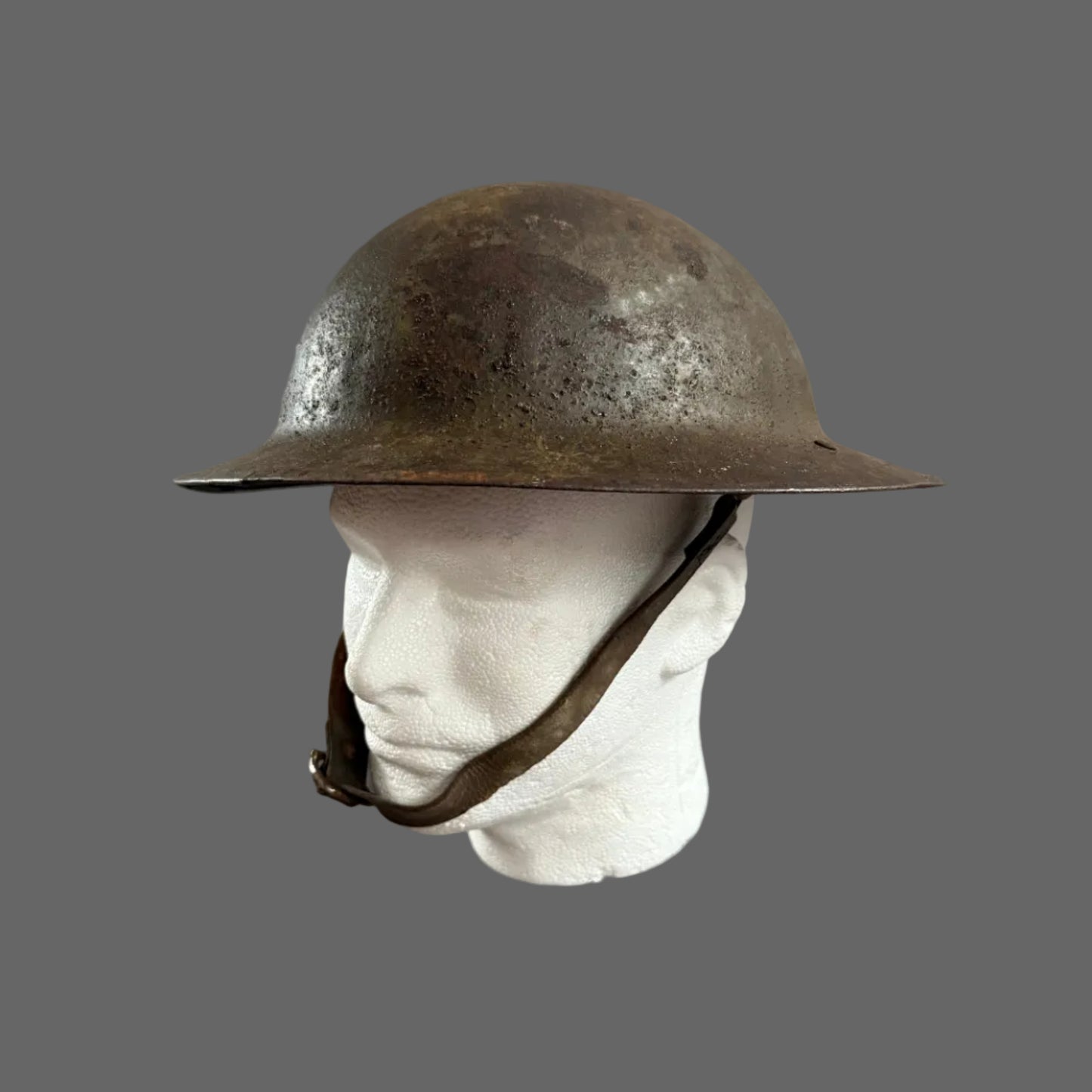 Canadian / British - WWI - Mark 1 Steel Helmet
