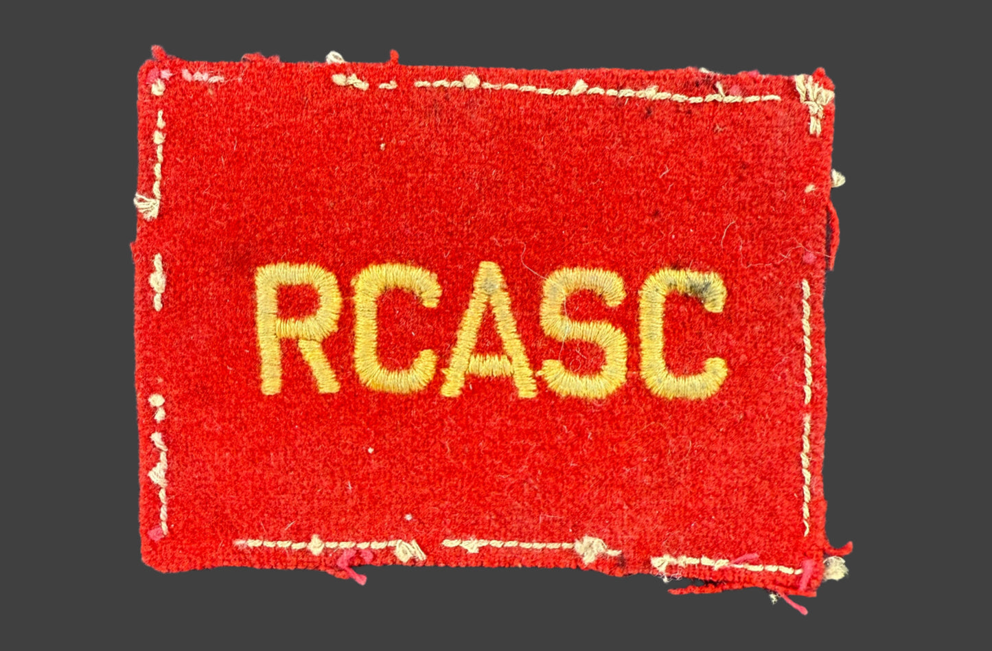 Canadian WWII - Royal Canadian Army Service Corps - 1st Division Shoulder Flash