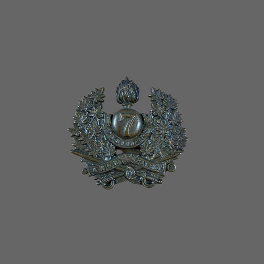 Canadian Pre-WWI - 7th Fusiliers - Cap Badge - MM.50