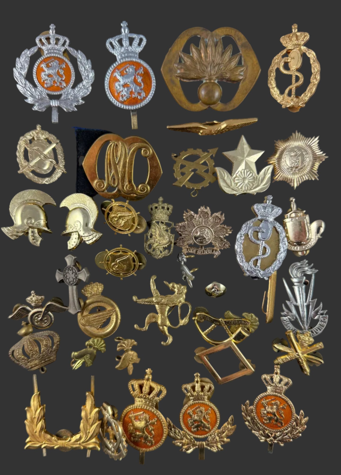 Netherlands - Post-WWII - A Collection of Dutch Military Badges and Insignia