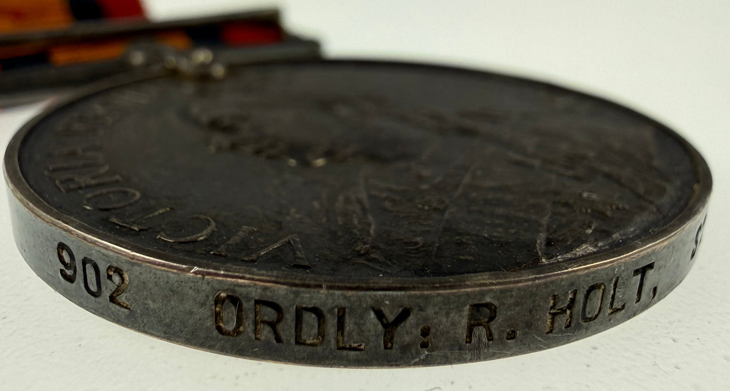 British - Pre-WWI / WWI - Medal Group to St John Ambulance Brigade / Royal Navy - Holt