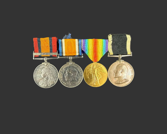 British - Pre-WWI / WWI - Medal Group to St John Ambulance Brigade / Royal Navy - Holt