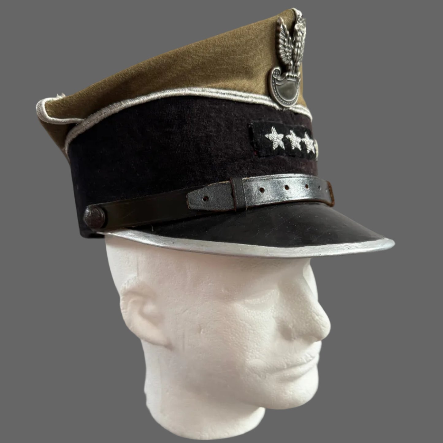 Poland - Post-WWII - Officers Rogatywka / Cap - Polish Army