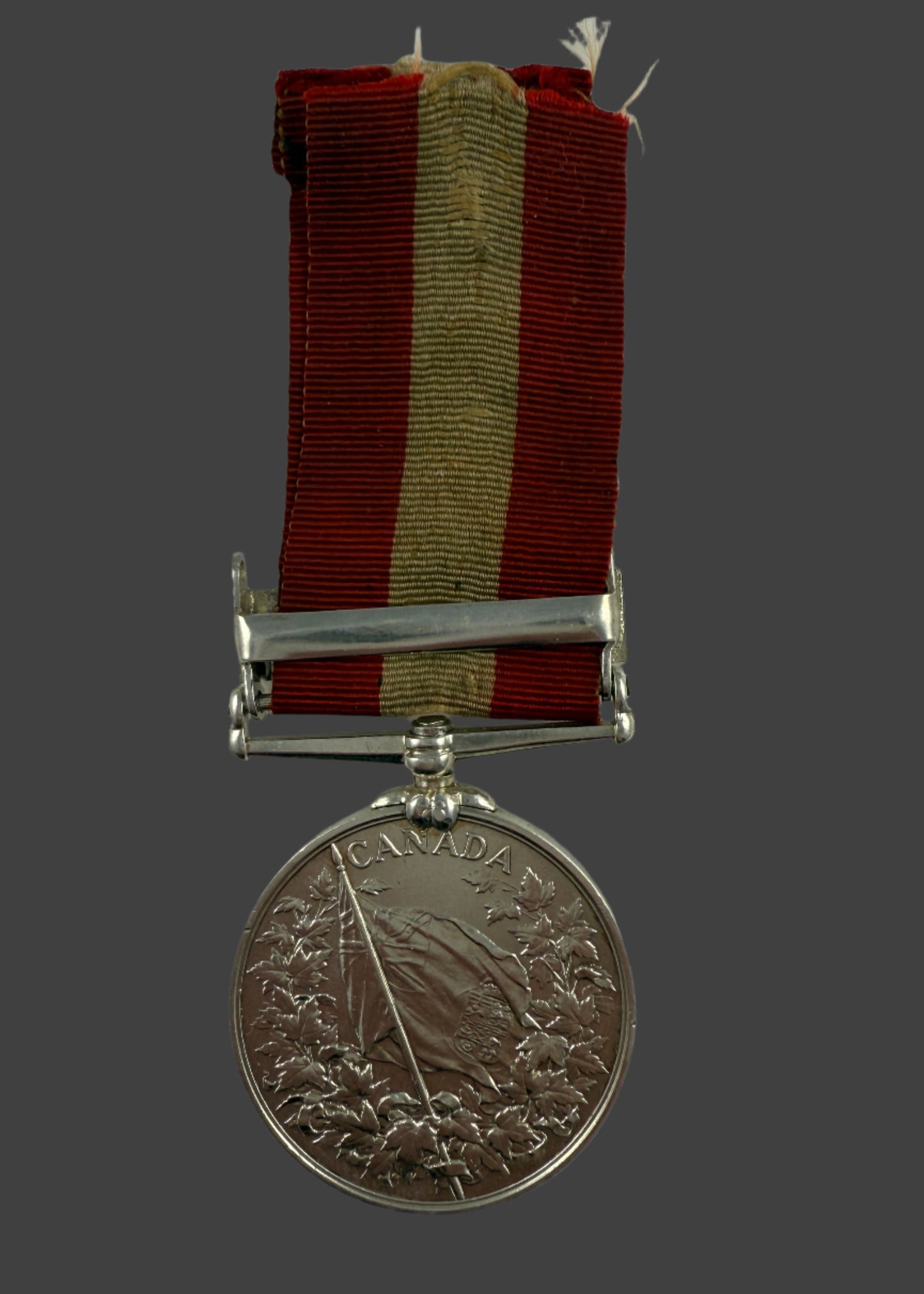 Victorian - Canada General Service Medal - Fenian Raid 1870 - 59th Battalion (Stormont & Glengarry) - Fetterly