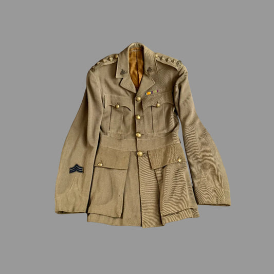 British - British Indian Army - WWI - Officers Tunic to the 154th Indian Infantry