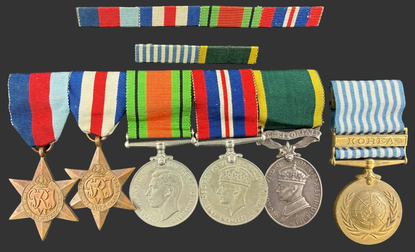 British - WWII  - Long Service Medal Group to Royal Artillery - Congreve