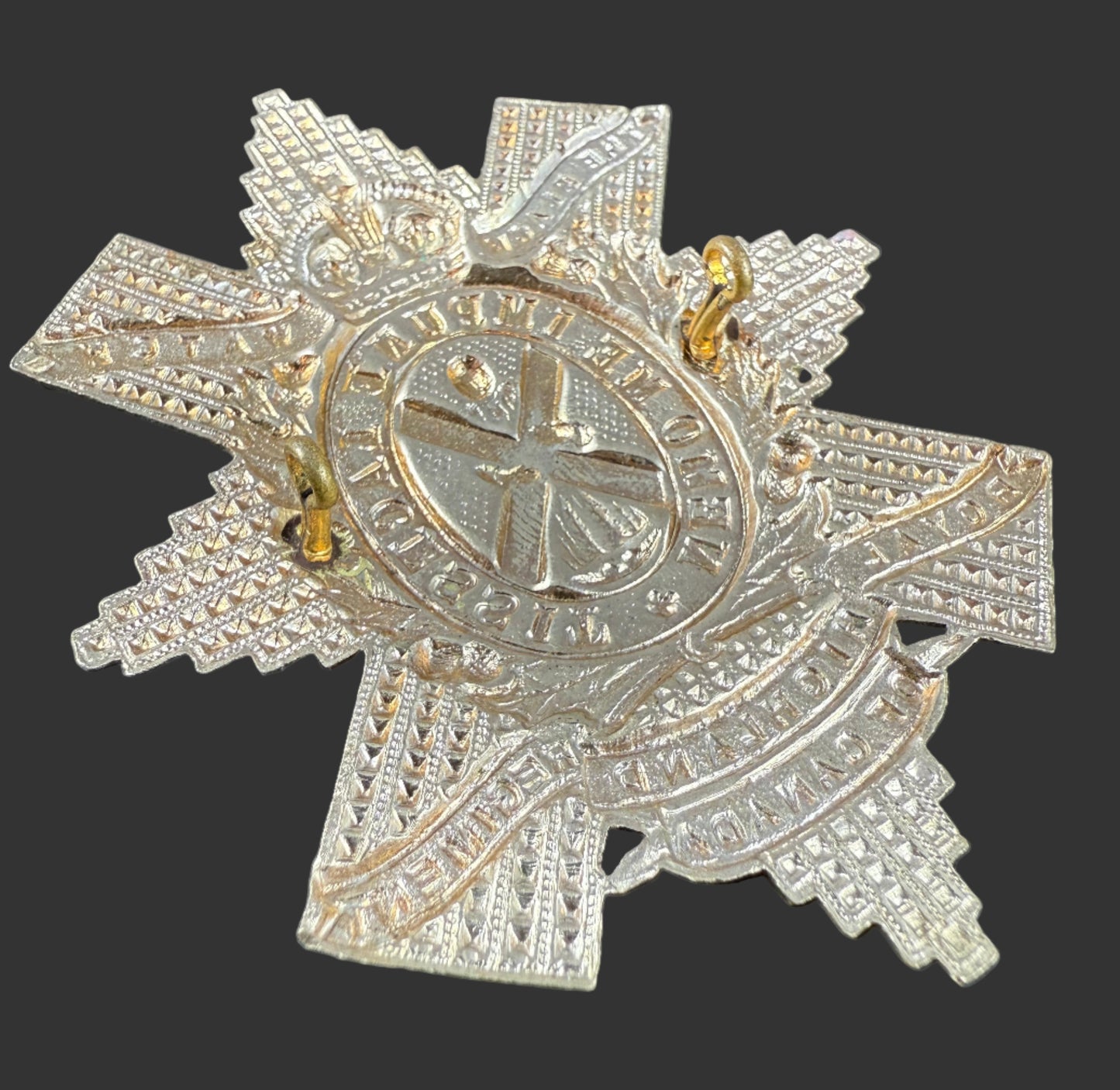 Canadian WWII - Black Watch (Royal Highland Regiment) of Canada - Glengarry Badge