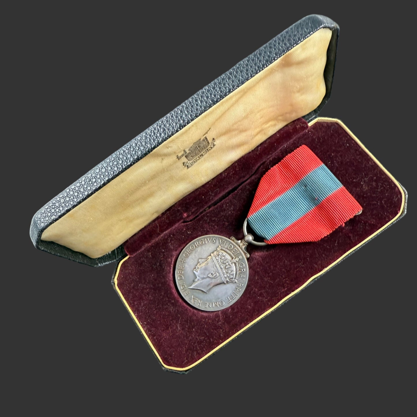 WWII Period - Imperial Service Medal - Canadian Recipient - Langille