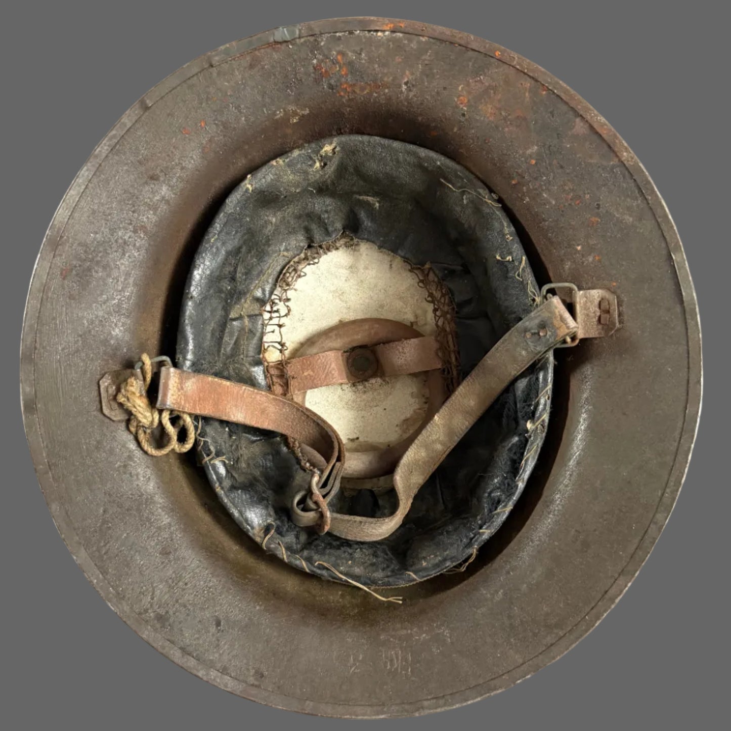 Canadian / British - WWI - Mark 1 Steel Helmet