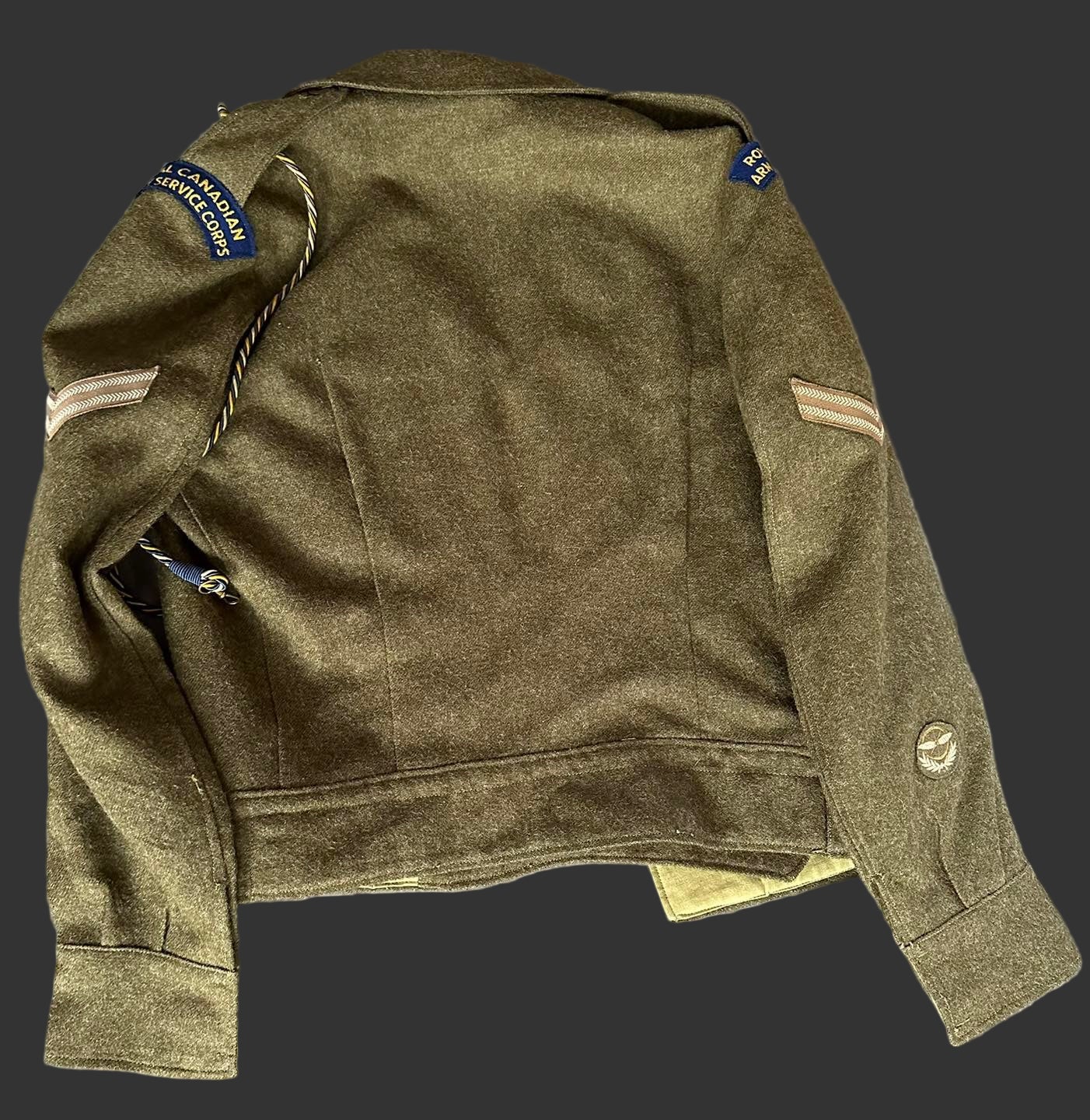 Canadian - Post-WWII - P49 Battledress Blouse and Pants - Korean War Era