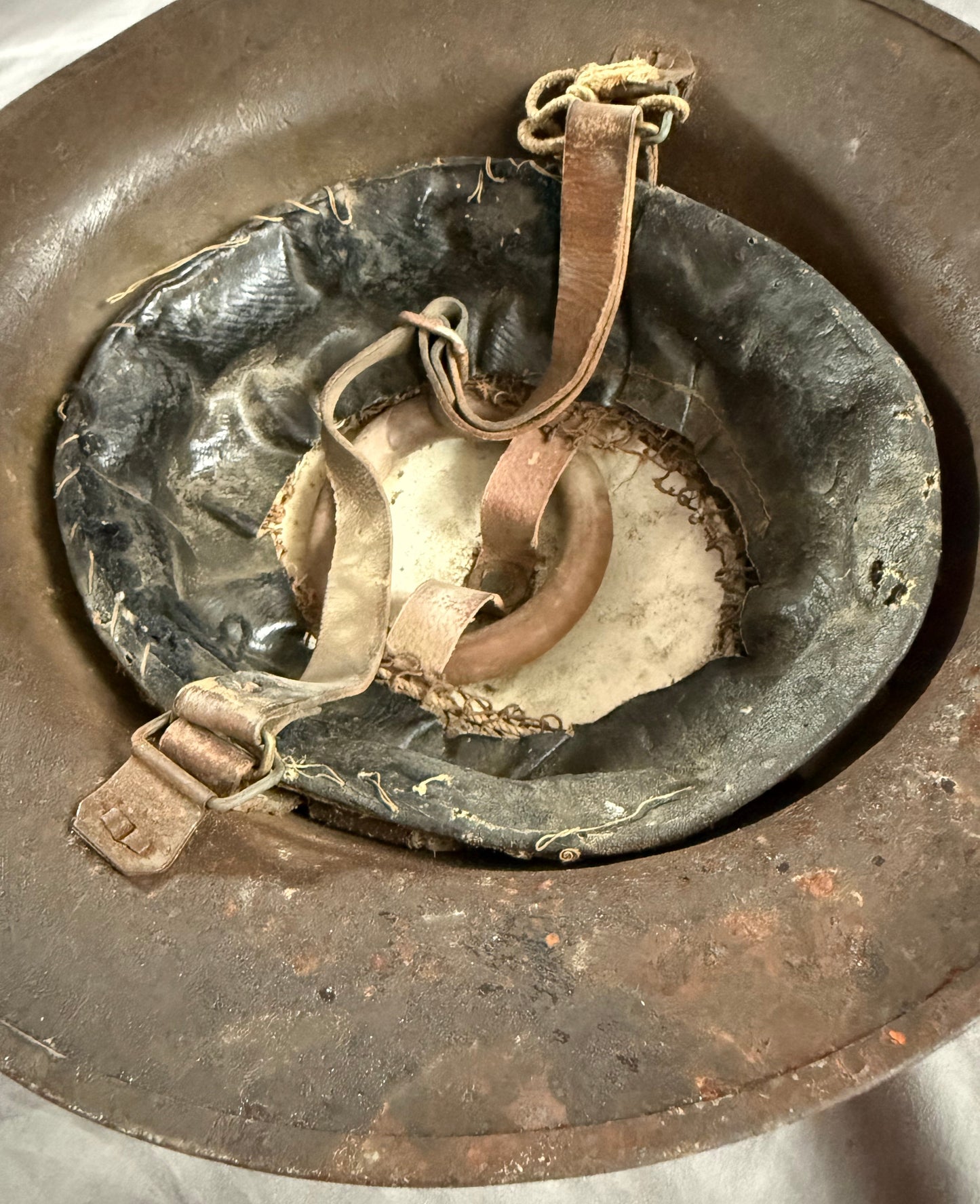 Canadian / British - WWI - Mark 1 Steel Helmet