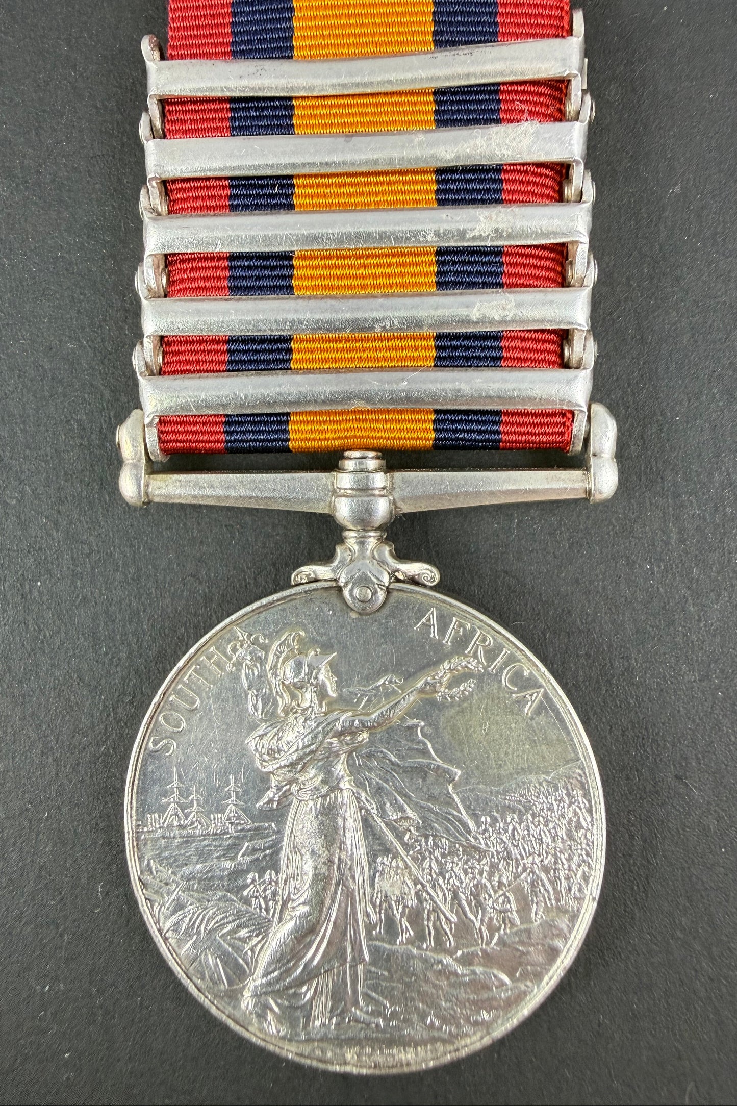 British - Pre-WWI - Queen's South Africa Medal - Coldstream Guards - Brider