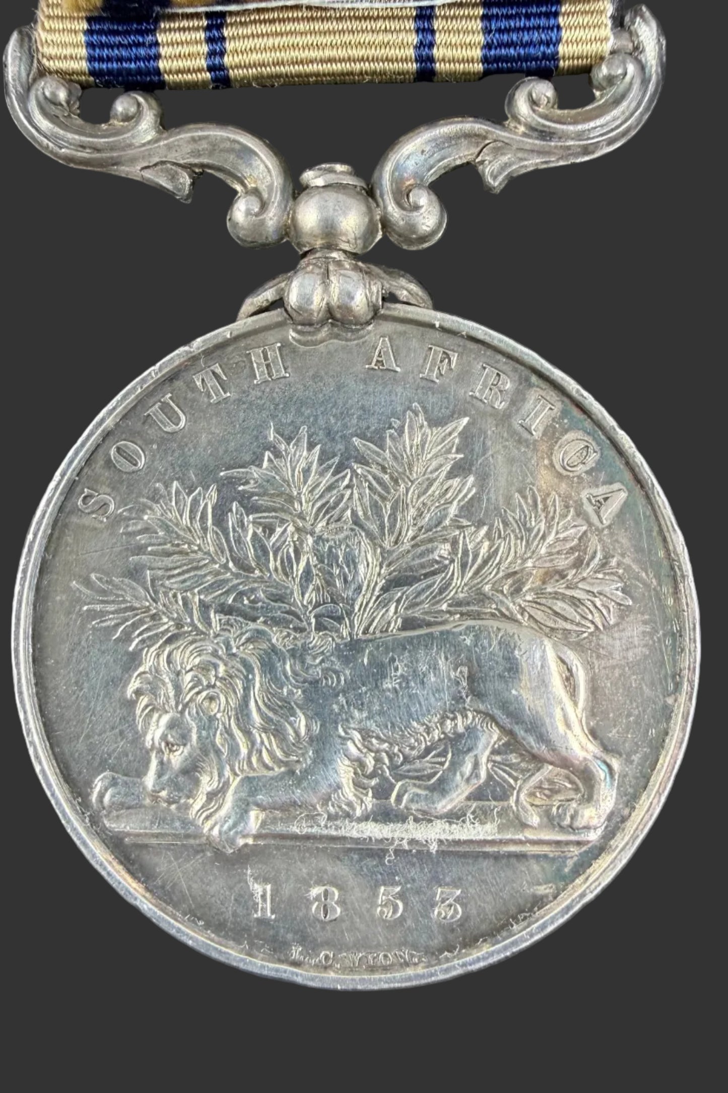 British - Pre-WWI - South Africa Medal 1834-53 - 27th (Inniskilling) Regiment - Elliott