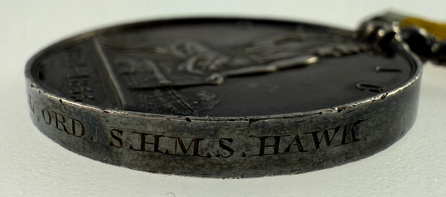 Victorian - Royal Navy Baltic, China, Long Service and Good Conduct Medal Group - Russell