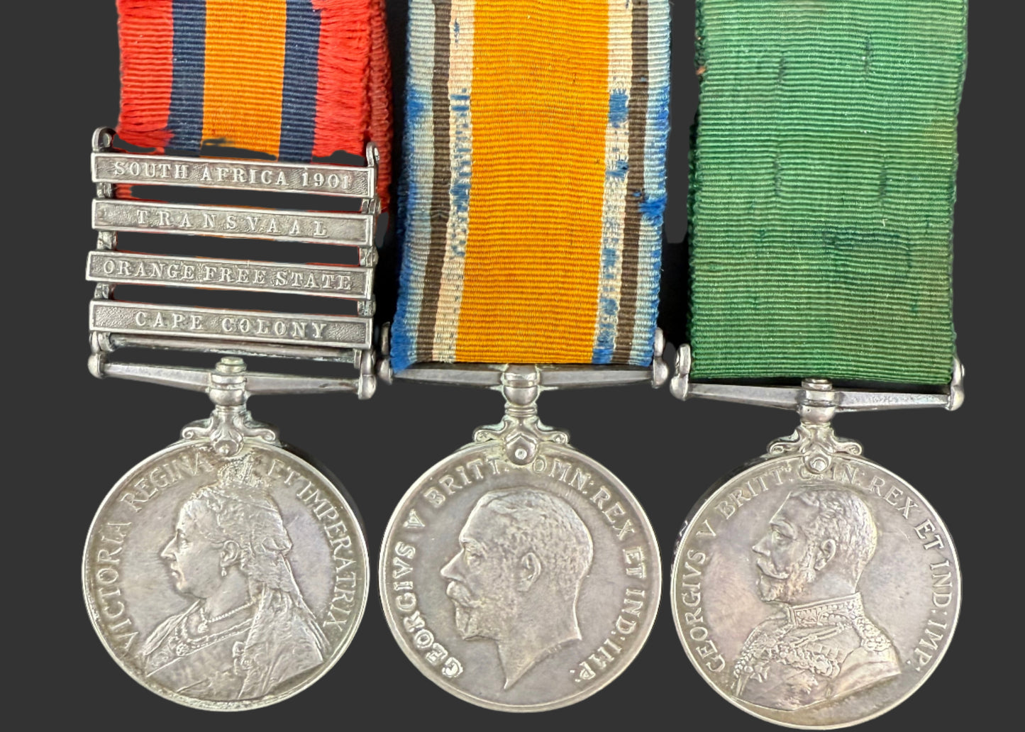 British / South Africa - Pre-WWI / WWI Medal Group to Imperial Yeomanry Hospital / Transvaal Medical Corps - Mitchell
