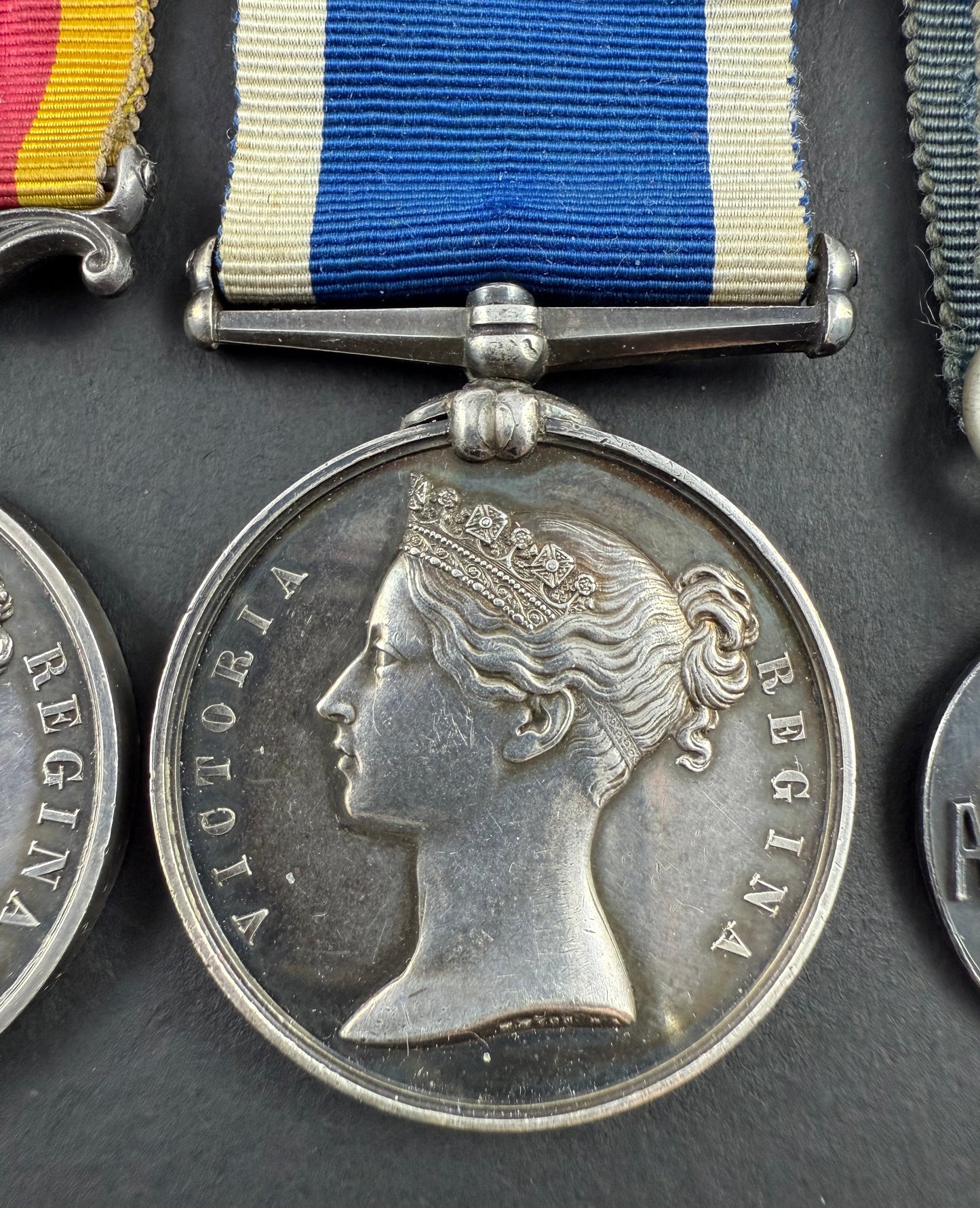 Victorian - Royal Navy Baltic, China, Long Service and Good Conduct Medal Group - Russell