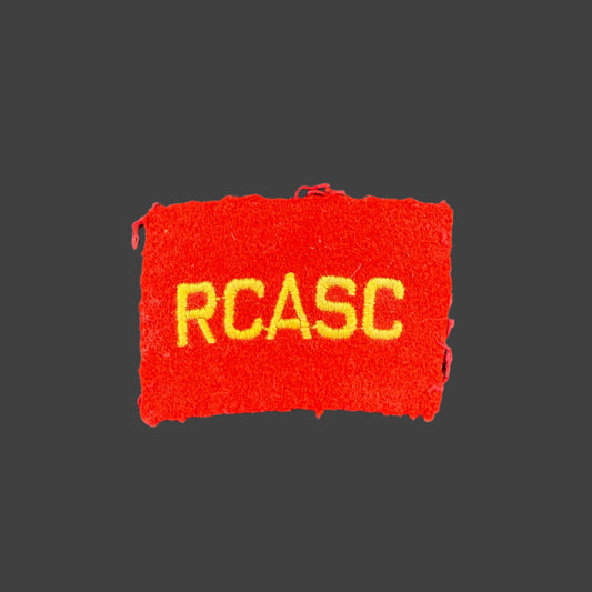 Canadian WWII - Royal Canadian Army Service Corps - 1st Division Shoulder Flash