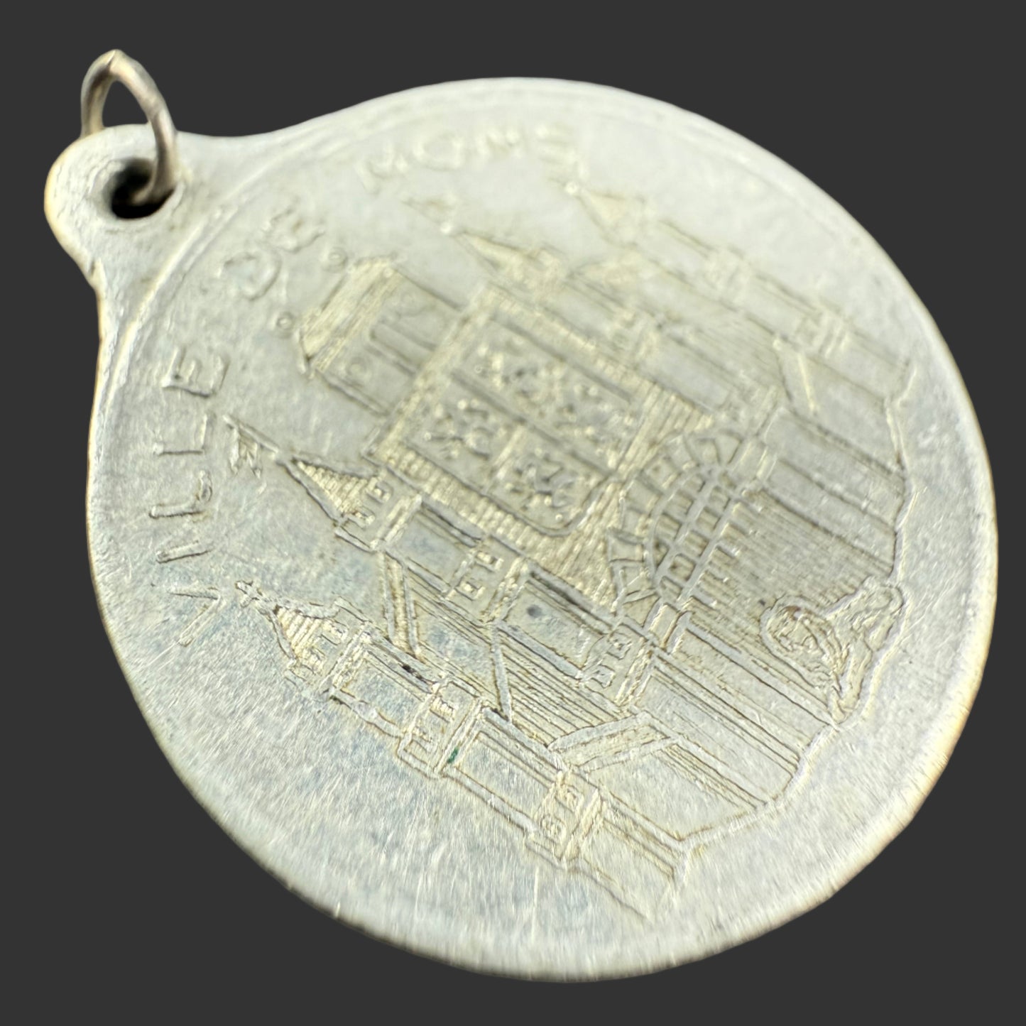 WWI - Canadian - 3rd Canadian Division Medal from the City of Mons Belgium