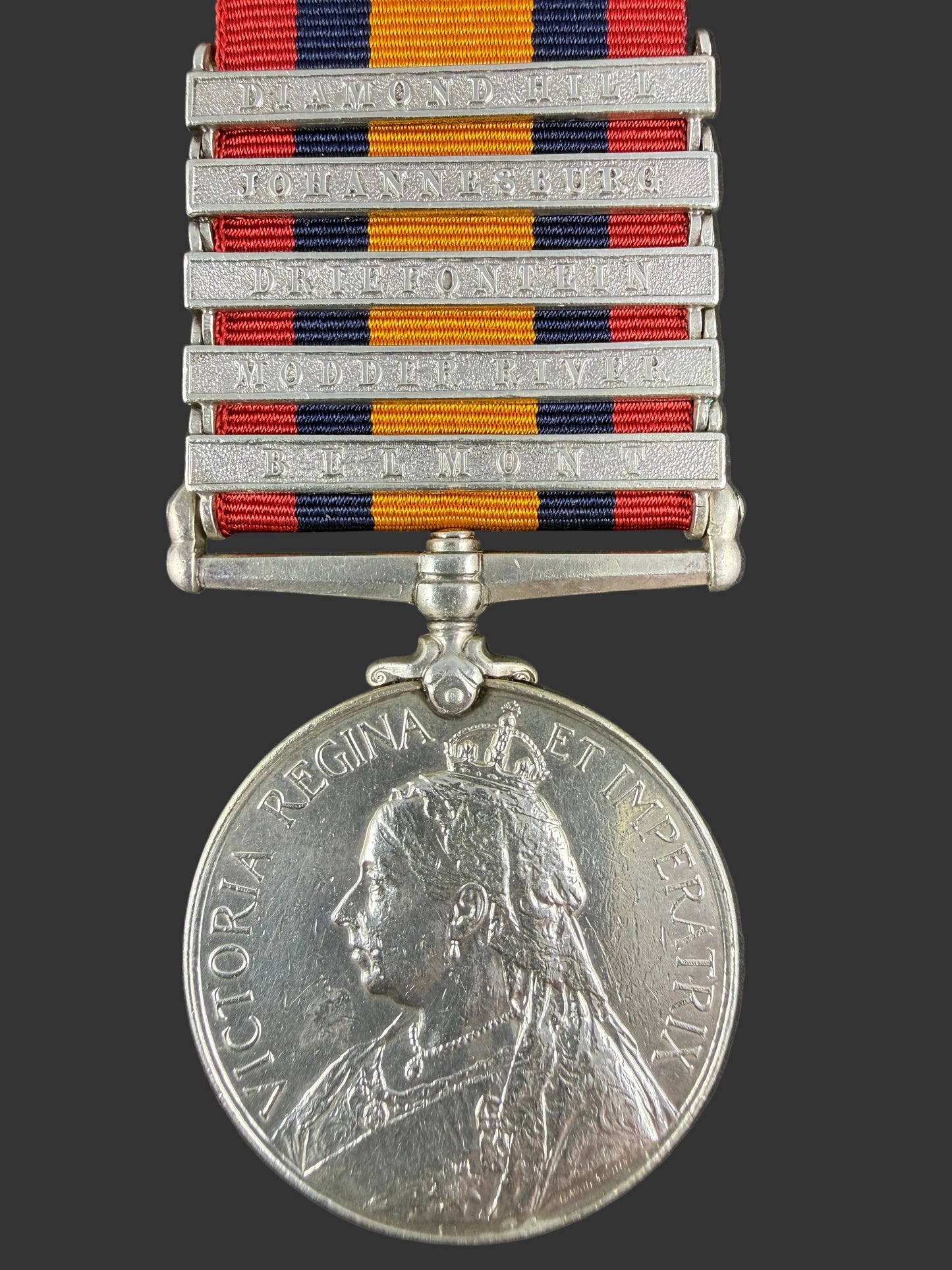 British - Pre-WWI - Queen's South Africa Medal - Coldstream Guards - Brider