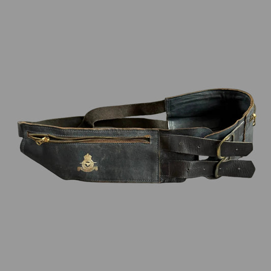 Canadian - WWII - Royal Canadian Air Force - Leather Money / Document Belt
