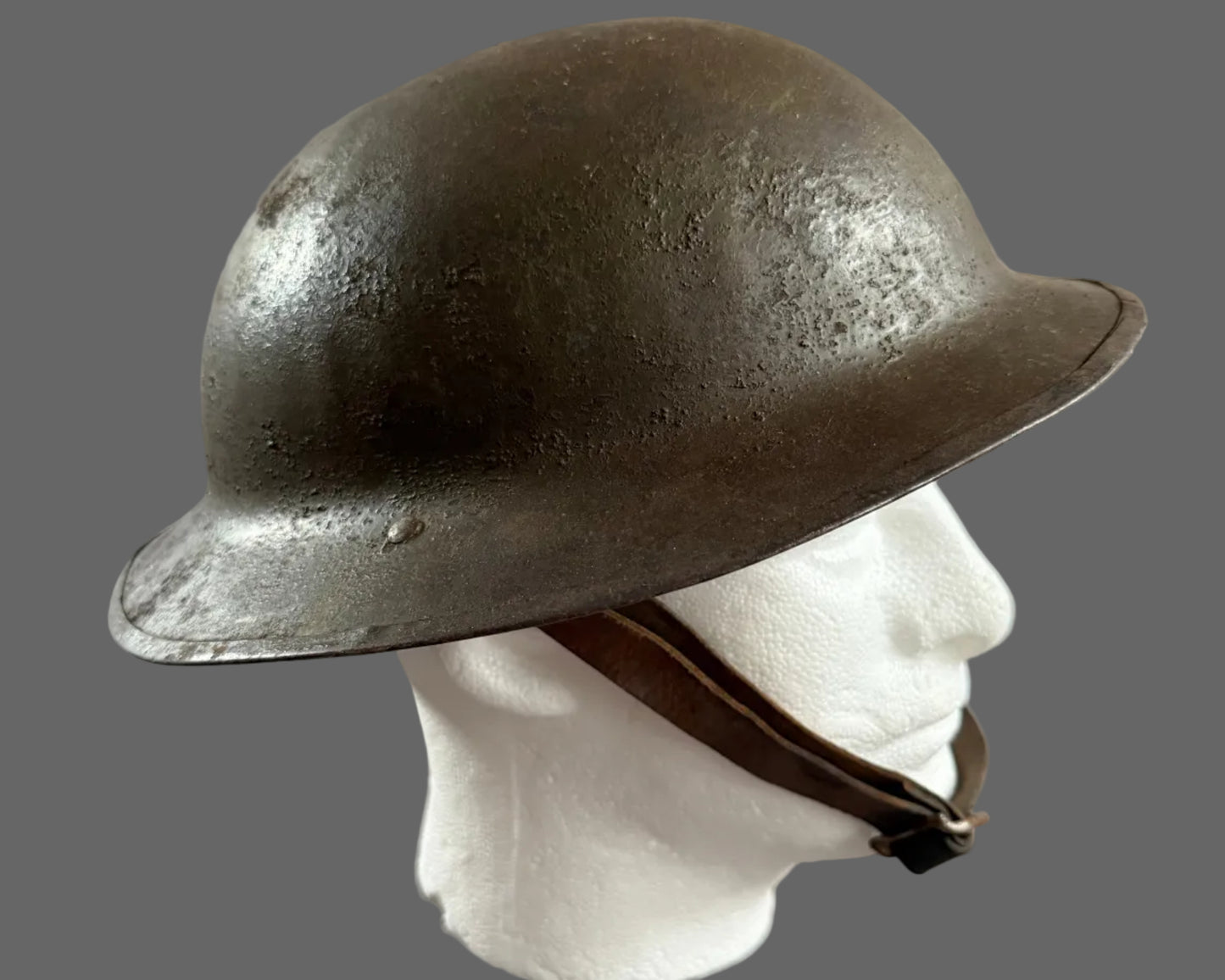 Canadian / British - WWI - Mark 1 Steel Helmet
