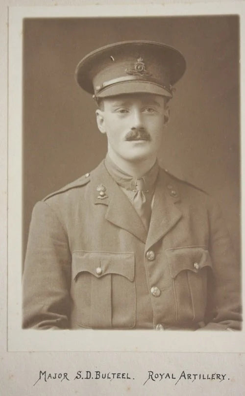 WWI - 1914 Star Medal Trio - Officer - Royal Field Artillery - MiD - Bulteel - KIA