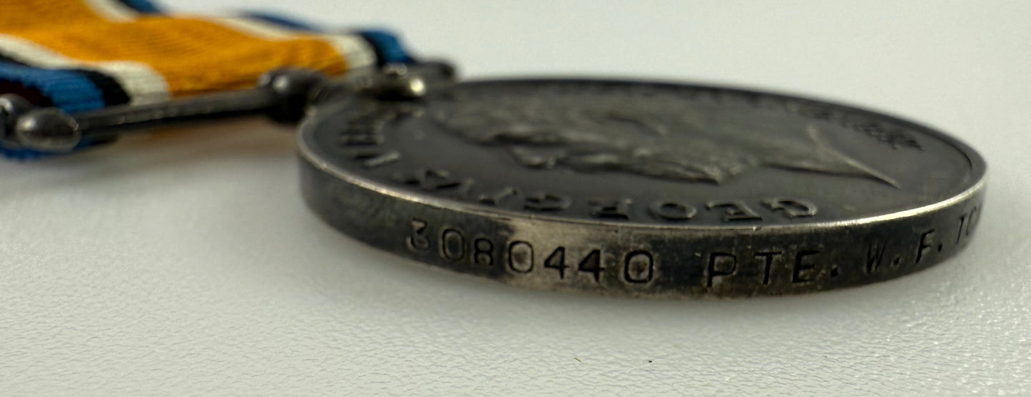 WWI Medals to Canadian Brothers - 24th Battalion / Canadian Field Artillery - Tomney