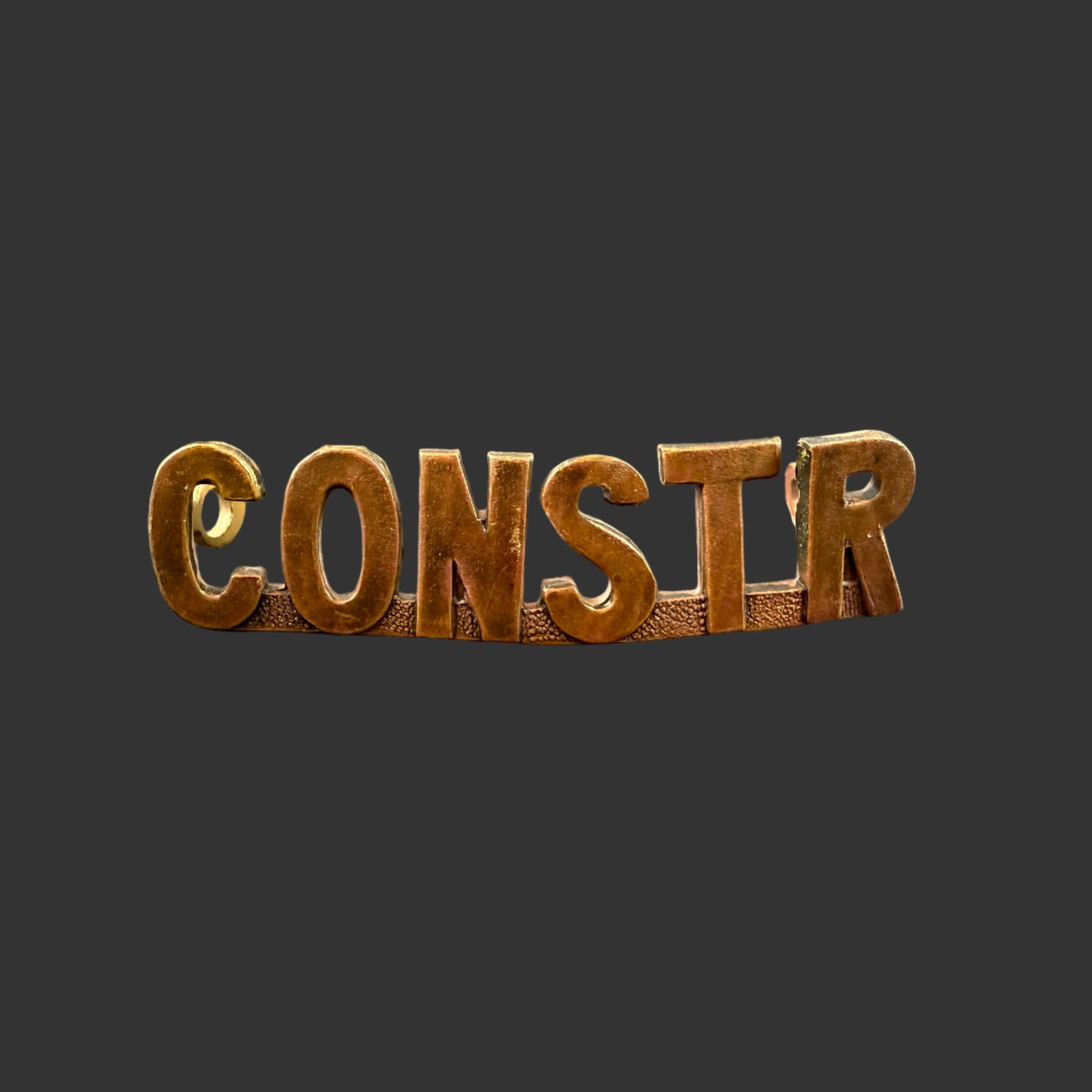 Canadian - WWI - CEF Shoulder Title - Canadian Overseas Railway Construction Corps (CORCC)