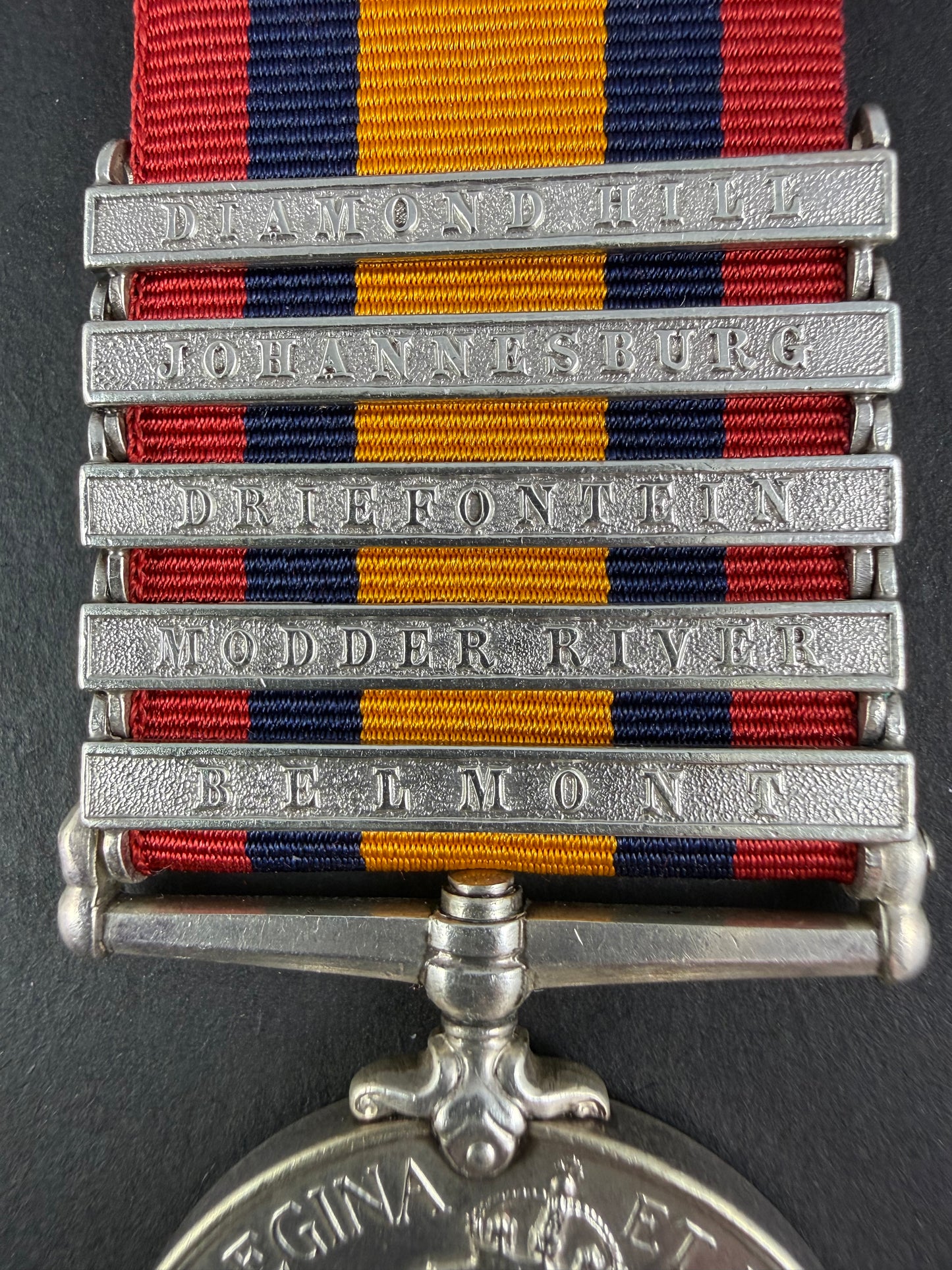 British - Pre-WWI - Queen's South Africa Medal - Coldstream Guards - Brider
