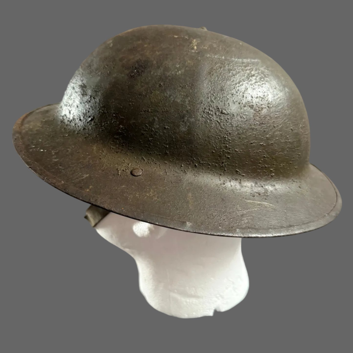 Canadian / British - WWI - Mark 1 Steel Helmet