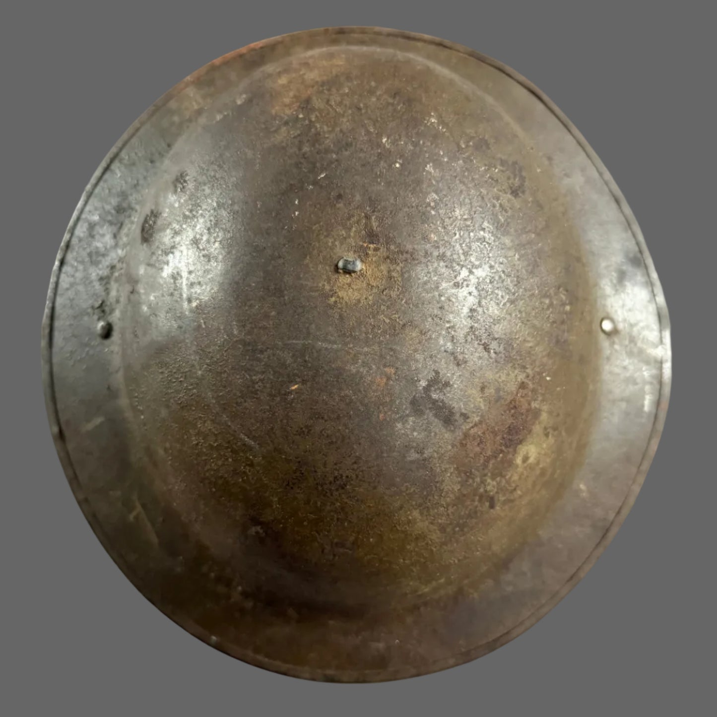 Canadian / British - WWI - Mark 1 Steel Helmet