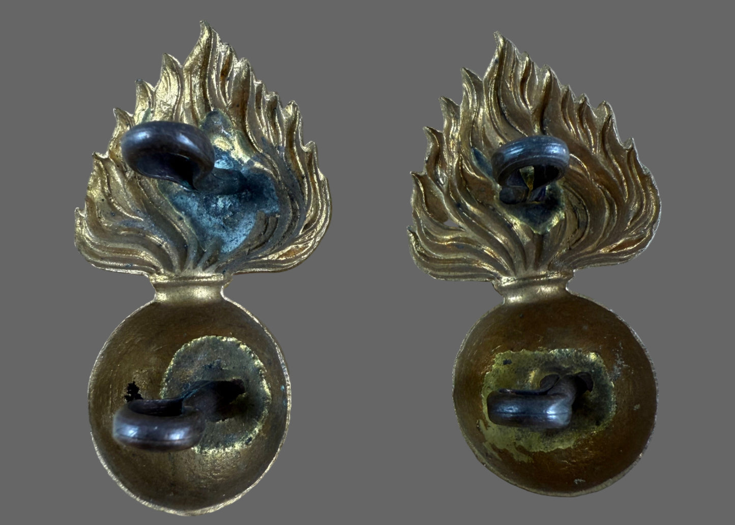 Canadian Pre-WWI - 7th Fusiliers - Collar Badges - MM.44