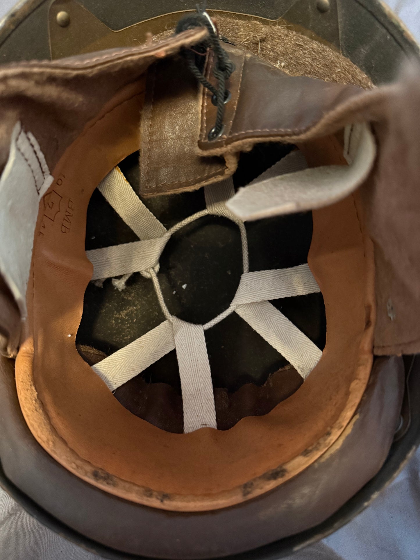 Canadian/British - WWII - Dispatch Rider Helmet