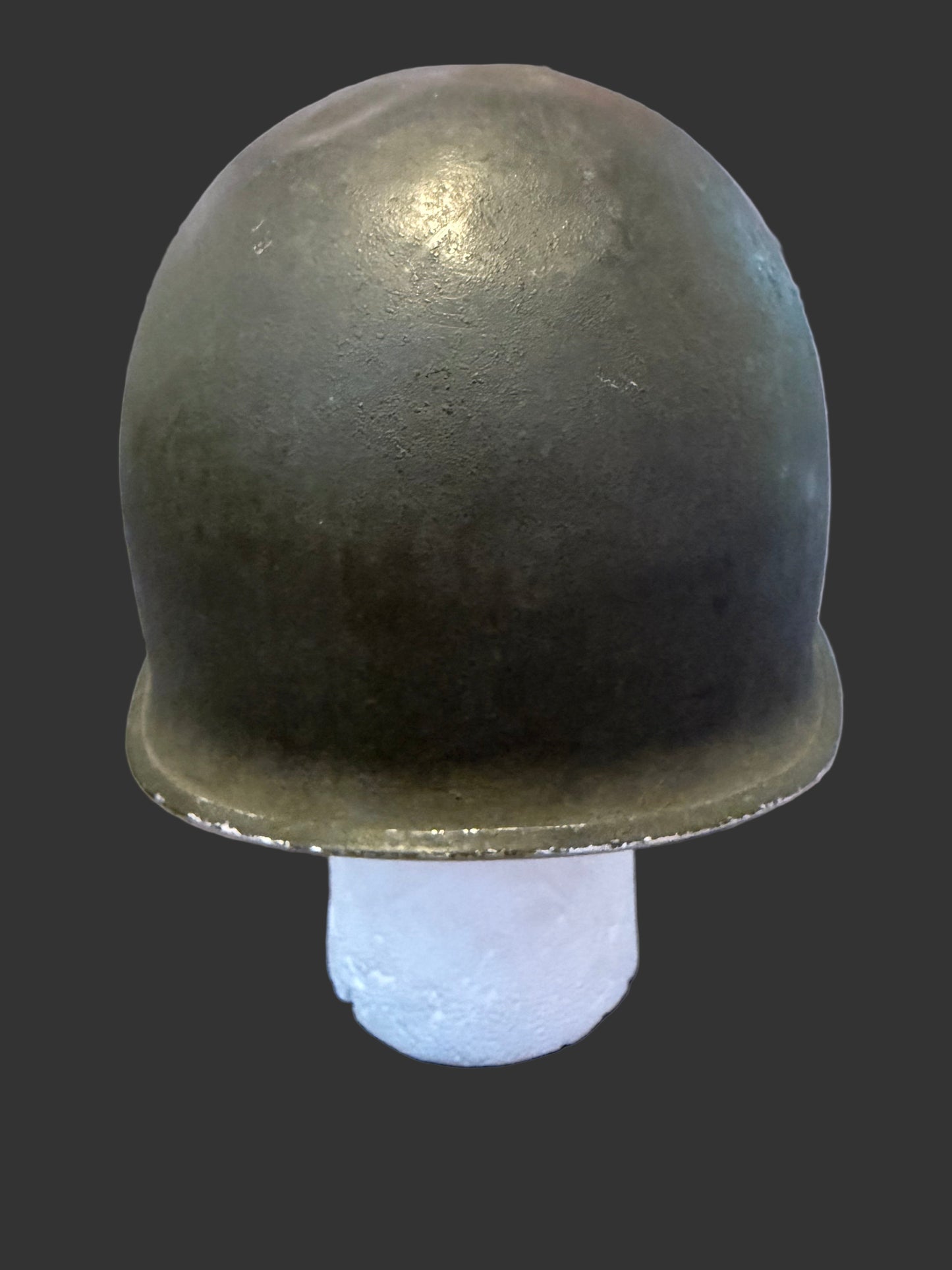American - WWII - M1 Helmet - Early - Front Seam - Fixed Bale