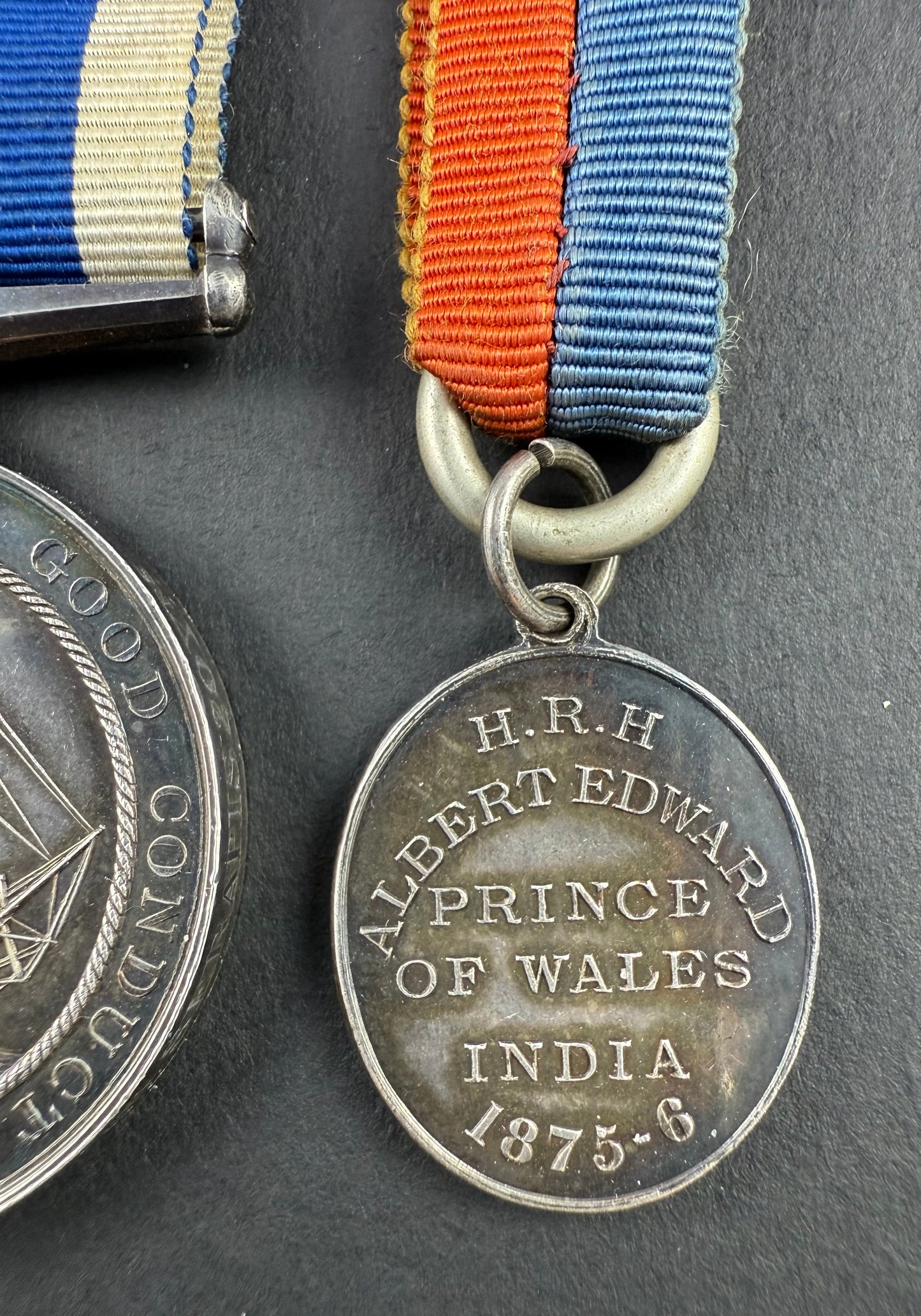 Victorian - Royal Navy Baltic, China, Long Service and Good Conduct Medal Group - Russell