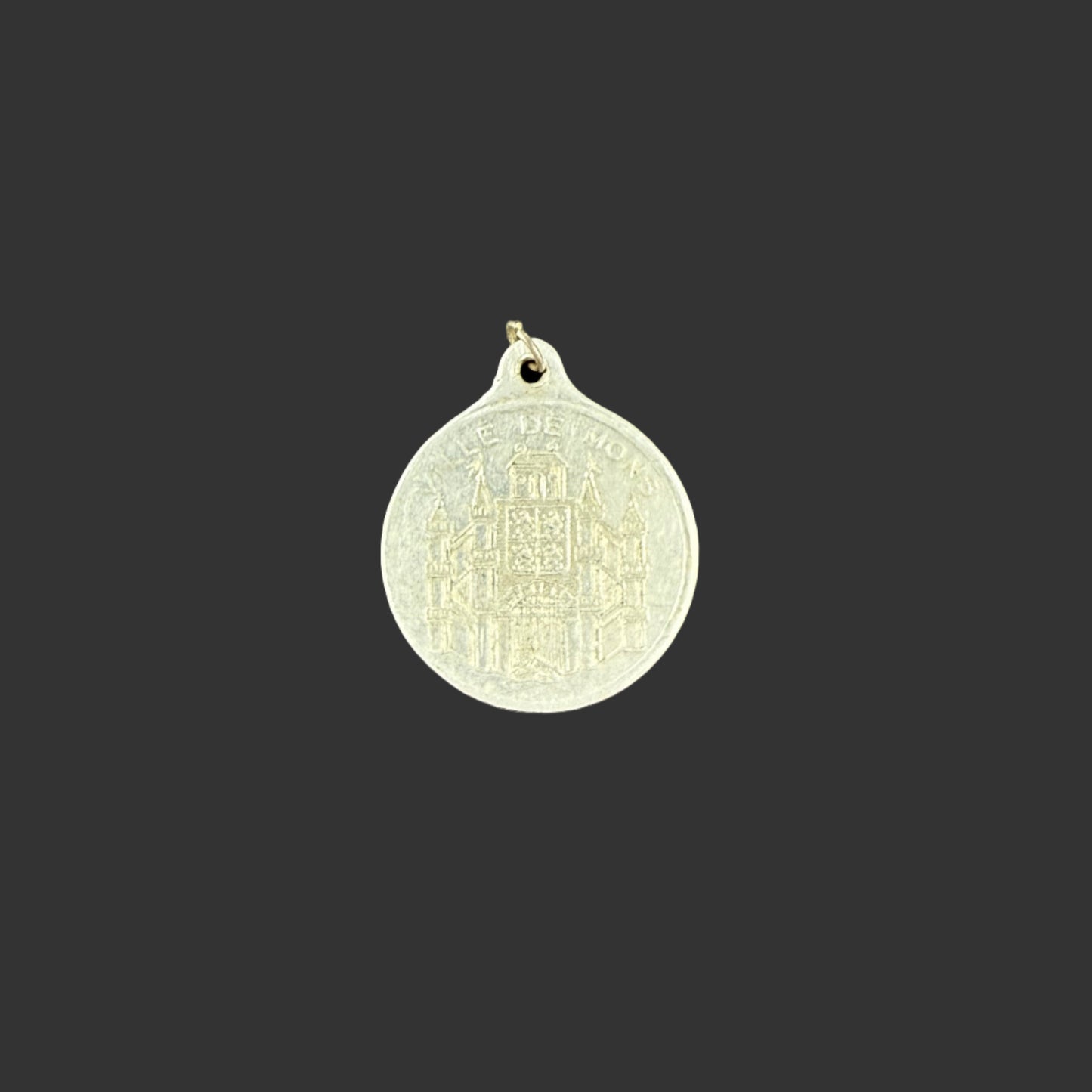 WWI - Canadian - 3rd Canadian Division Medal from the City of Mons Belgium