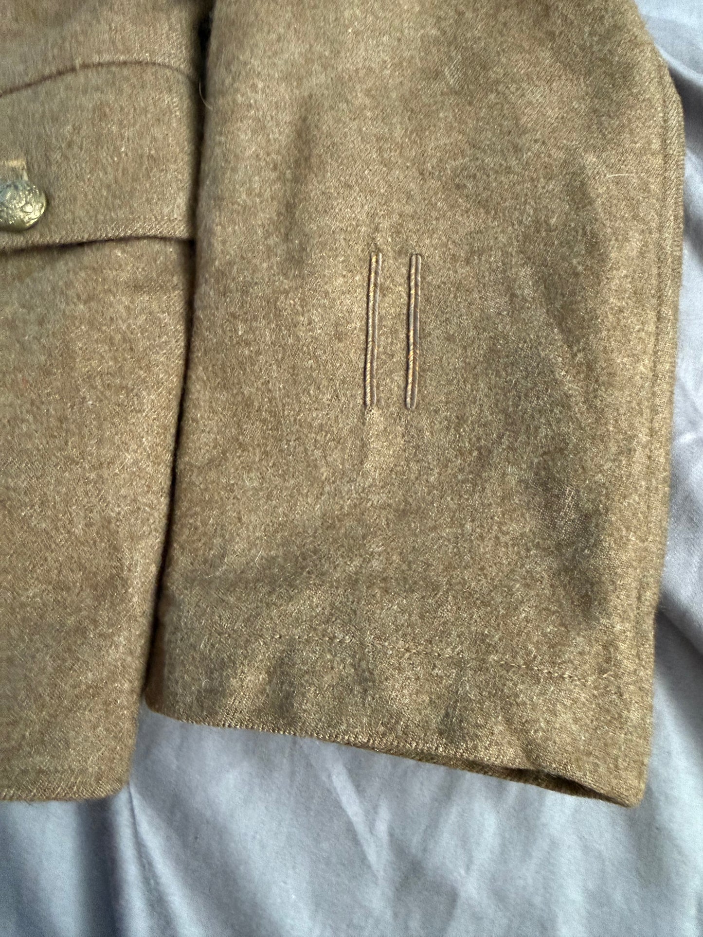 Canadian - WWI - 85th Canadian Infantry Battalion (Nova Scotia Highlanders) - Five Button Tunic - Named - Wounded Vimy Ridge