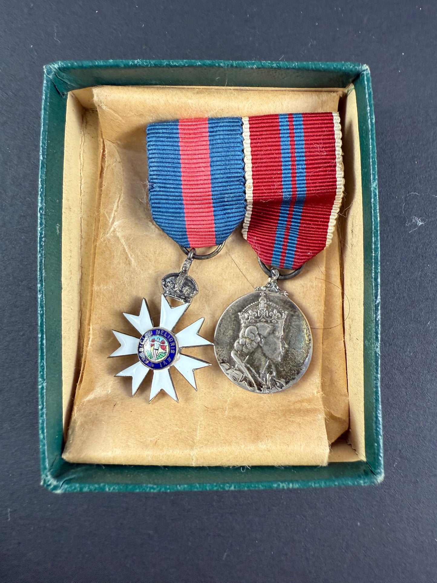 British / Commonwealth - Order of St Michael and St George / 1953 Coronation Medal - Miniatures