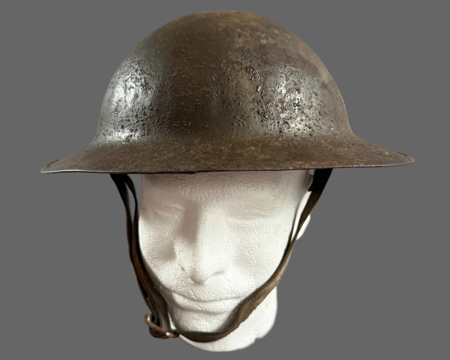 Canadian / British - WWI - Mark 1 Steel Helmet