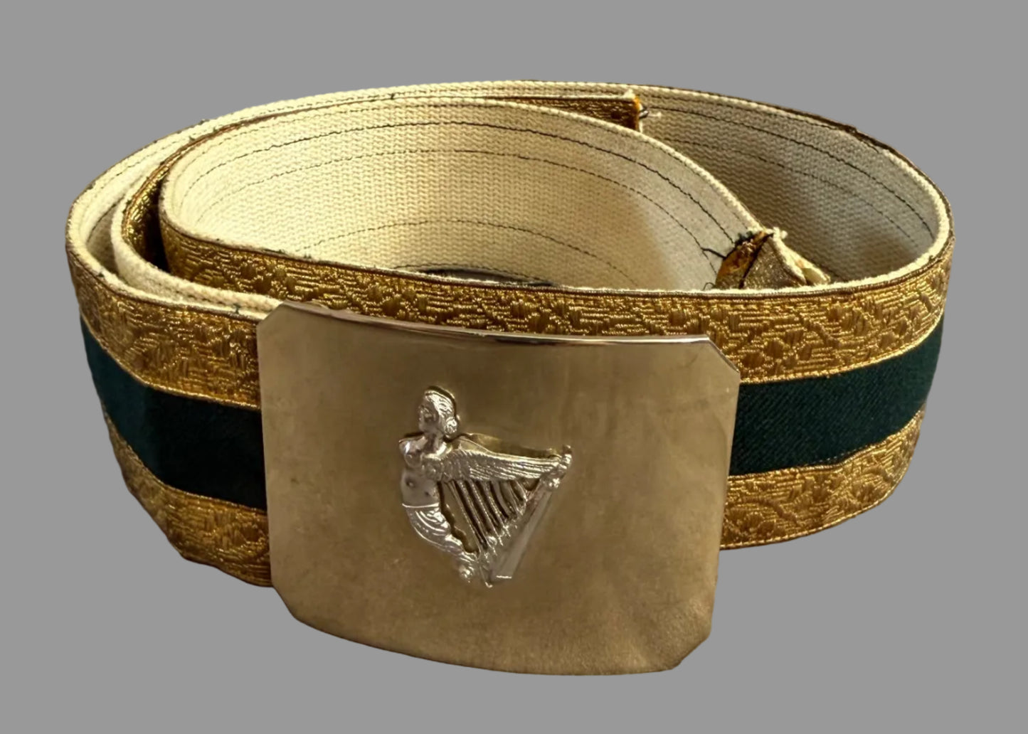 Canadian - Post-WWII - Officer Waist Belt and Buckle - Irish Regiment of Canada
