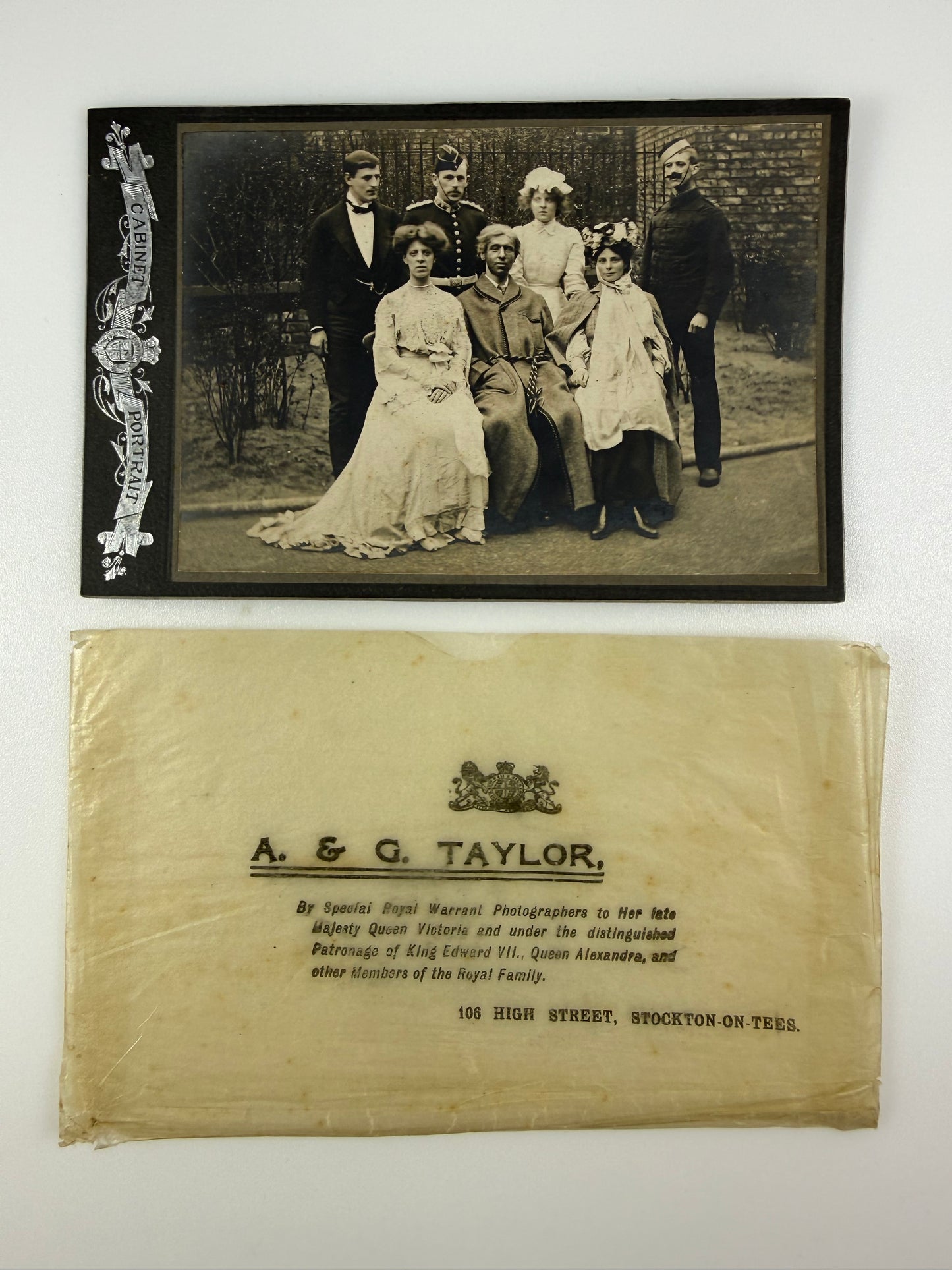 British – Victorian and WWI Family Group – Killed in Action First Day of the Battle of the Somme 1916 – Reeves