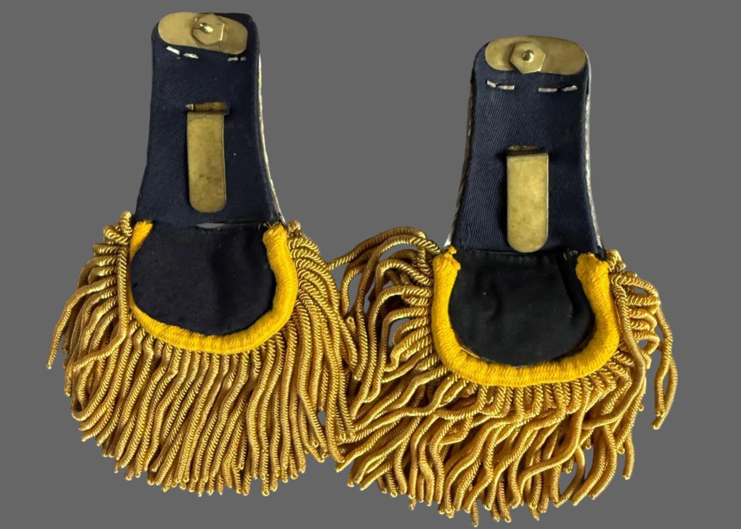 Italy - WWI - Medical Officer Shoulder Boards - Full Dress Uniform - Italian Navy