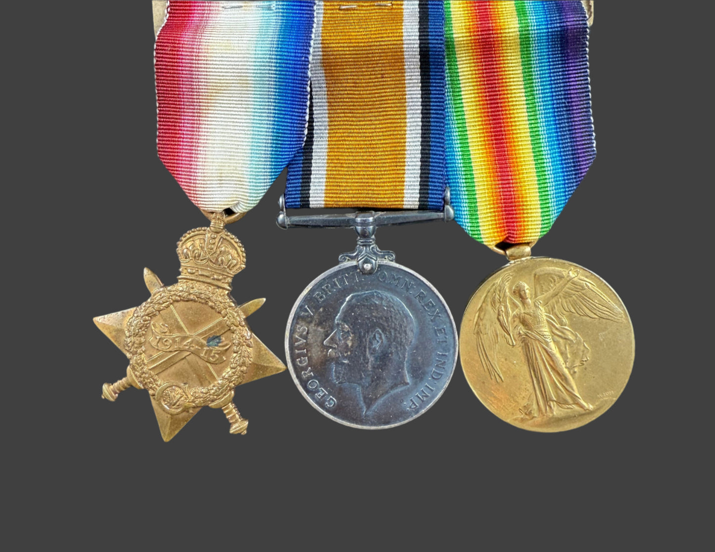 WWI - 1914-15 Medal Trio to Royal Horse Artillery - Willis