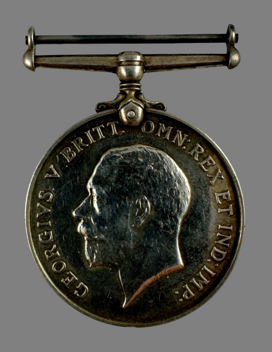 WWI British War Medal - 1st Canadian Mounted Rifles - Dobson