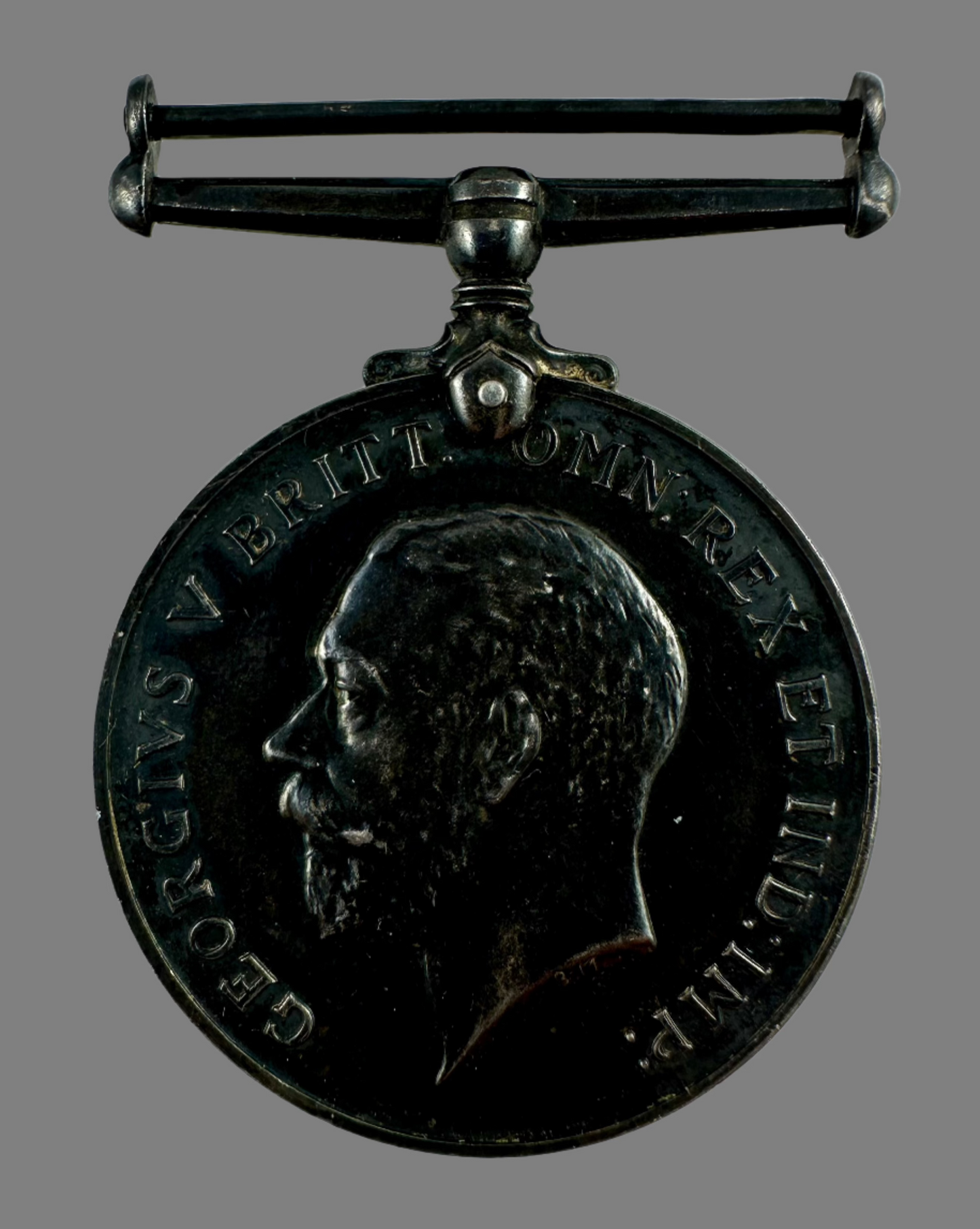 WWI British War Medal - Officer - Machine Gun Company Royal Naval Division - Hamilton - KIA