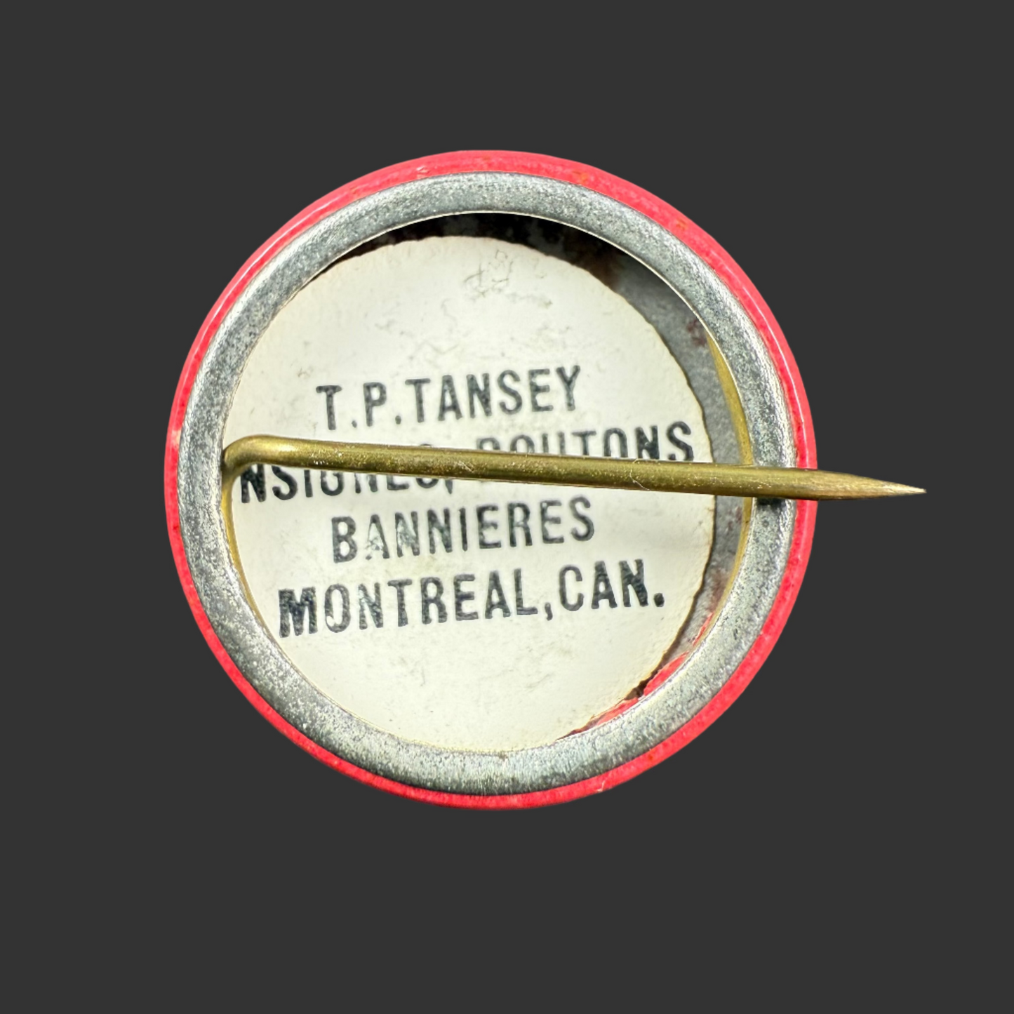 Canadian - WWI - CEF - Patriotic Fund Supporter Pin - 1917