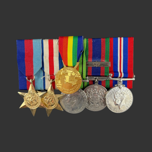 Canadian WWII - Canadian Medal Group - D-Day Medal